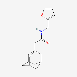 2-(1-adamantyl)-N-(2-furylmethyl)acetamide