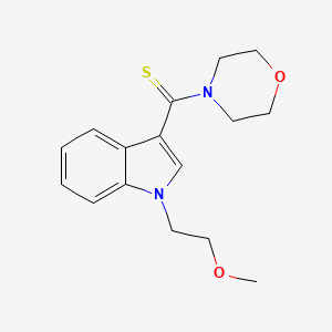 1-(2-methoxyethyl)-3-(4-morpholinylcarbonothioyl)-1H-indole