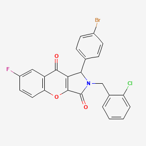 1-(4-bromophenyl)-2-(2-chlorobenzyl)-7-fluoro-1,2-dihydrochromeno[2,3-c]pyrrole-3,9-dione