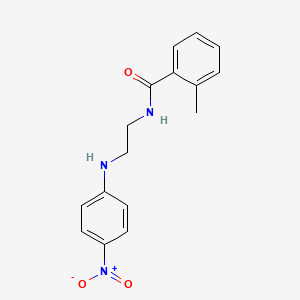 2-methyl-N-{2-[(4-nitrophenyl)amino]ethyl}benzamide