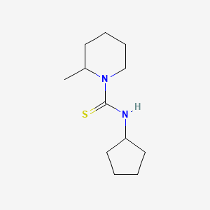 N-cyclopentyl-2-methylpiperidine-1-carbothioamide