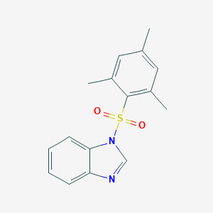 molecular formula C16H16N2O2S B414371 1-(Mesitylsulfonyl)-1H-benzimidazole CAS No. 304475-19-2