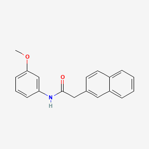 N-(3-methoxyphenyl)-2-(2-naphthyl)acetamide