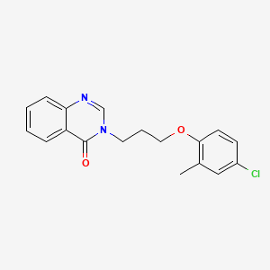 3-[3-(4-Chloro-2-methylphenoxy)propyl]quinazolin-4-one