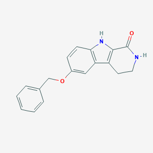 molecular formula C18H16N2O2 B414439 6-(Benzyloxy)-2,3,4,9-tetrahydro-1H-beta-carbolin-1-one CAS No. 51086-22-7