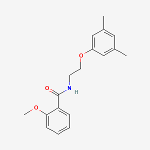 N-[2-(3,5-dimethylphenoxy)ethyl]-2-methoxybenzamide