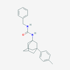 1-Benzyl-3-[3-(4-methylphenyl)-1-adamantyl]urea