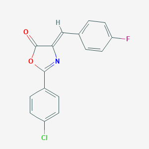 2-(4-Chloro-phenyl)-4-(4-fluoro-benzylidene)-4H-oxazol-5-one