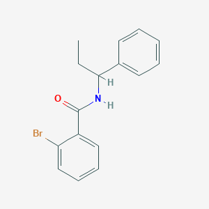 2-bromo-N-(1-phenylpropyl)benzamide