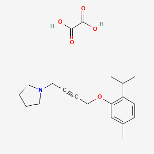 1-[4-(2-isopropyl-5-methylphenoxy)-2-butyn-1-yl]pyrrolidine oxalate