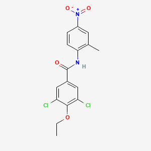 3,5-dichloro-4-ethoxy-N-(2-methyl-4-nitrophenyl)benzamide