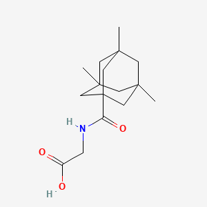 N-[(3,5,7-trimethyl-1-adamantyl)carbonyl]glycine