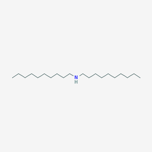 molecular formula C20H43N B041449 二癸胺 CAS No. 1120-49-6