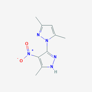 3,5,5'-Trimethyl-4'-nitro-2'H-[1,3']bipyrazolyl