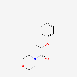 4-[2-(4-tert-butylphenoxy)propanoyl]morpholine