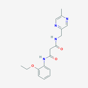 N-(2-ethoxyphenyl)-N'-[(5-methylpyrazin-2-yl)methyl]malonamide