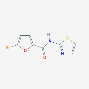 molecular formula C8H5BrN2O2S B414501 5-bromo-N-(1,3-thiazol-2-yl)furan-2-carboxamide CAS No. 312703-65-4