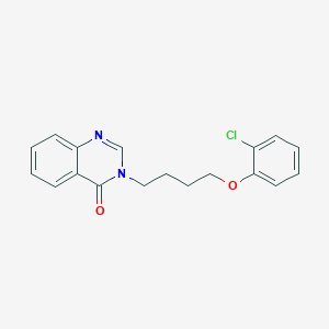 3-[4-(2-chlorophenoxy)butyl]-4(3H)-quinazolinone