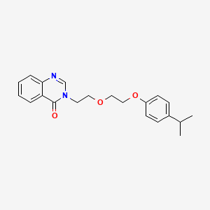 3-{2-[2-(4-isopropylphenoxy)ethoxy]ethyl}-4(3H)-quinazolinone