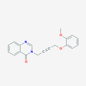 3-[4-(2-methoxyphenoxy)-2-butyn-1-yl]-4(3H)-quinazolinone