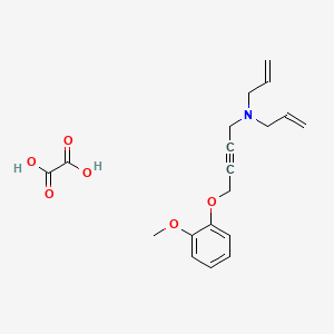 N,N-diallyl-4-(2-methoxyphenoxy)-2-butyn-1-amine oxalate