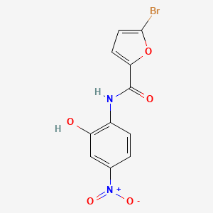 5-bromo-N-(2-hydroxy-4-nitrophenyl)furan-2-carboxamide