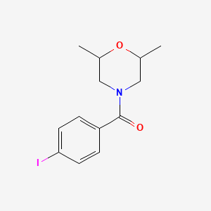 4-(4-iodobenzoyl)-2,6-dimethylmorpholine