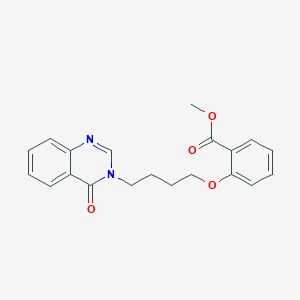 methyl 2-[4-(4-oxo-3(4H)-quinazolinyl)butoxy]benzoate