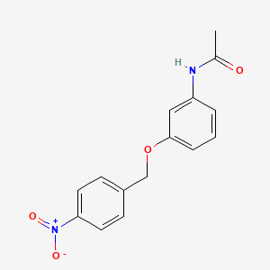 N-{3-[(4-nitrobenzyl)oxy]phenyl}acetamide