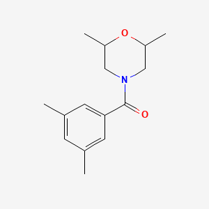 4-(3,5-dimethylbenzoyl)-2,6-dimethylmorpholine