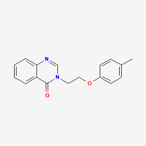 3-[2-(4-Methylphenoxy)ethyl]quinazolin-4-one