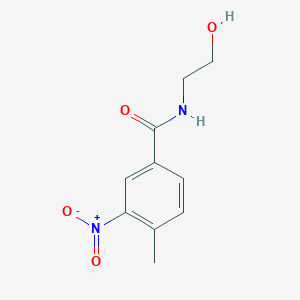 N-(2-hydroxyethyl)-4-methyl-3-nitrobenzamide