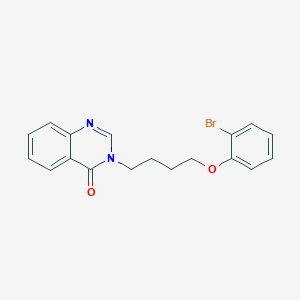 3-[4-(2-bromophenoxy)butyl]-4(3H)-quinazolinone