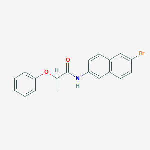 N-(6-bromo-2-naphthyl)-2-phenoxypropanamide