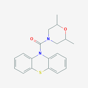 (2,6-dimethylmorpholin-4-yl)(10H-phenothiazin-10-yl)methanone