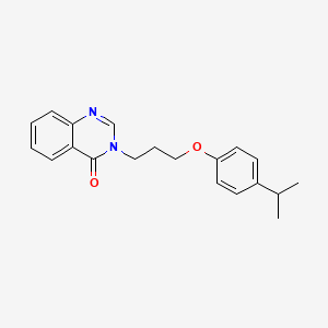 3-[3-(4-isopropylphenoxy)propyl]-4(3H)-quinazolinone