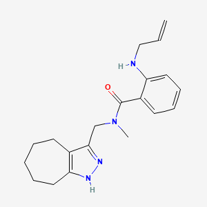 2-(allylamino)-N-(1,4,5,6,7,8-hexahydrocyclohepta[c]pyrazol-3-ylmethyl)-N-methylbenzamide