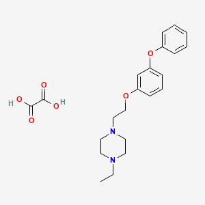 1-ethyl-4-[2-(3-phenoxyphenoxy)ethyl]piperazine oxalate