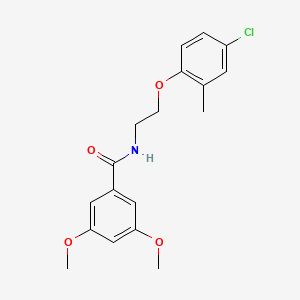 N-[2-(4-chloro-2-methylphenoxy)ethyl]-3,5-dimethoxybenzamide