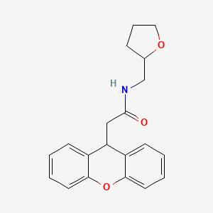 N-(tetrahydro-2-furanylmethyl)-2-(9H-xanthen-9-yl)acetamide