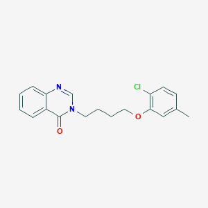 3-[4-(2-chloro-5-methylphenoxy)butyl]-4(3H)-quinazolinone