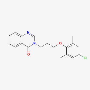 3-[3-(4-Chloro-2,6-dimethylphenoxy)propyl]quinazolin-4-one