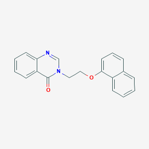 3-[2-(1-naphthyloxy)ethyl]-4(3H)-quinazolinone