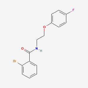 2-bromo-N-[2-(4-fluorophenoxy)ethyl]benzamide