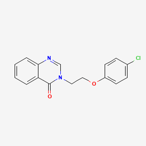 3-[2-(4-chlorophenoxy)ethyl]-4(3H)-quinazolinone