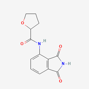 N-(1,3-dioxo-2,3-dihydro-1H-isoindol-4-yl)tetrahydro-2-furancarboxamide