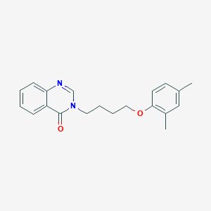 3-[4-(2,4-dimethylphenoxy)butyl]-4(3H)-quinazolinone