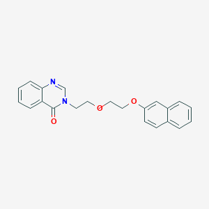 3-{2-[2-(2-naphthyloxy)ethoxy]ethyl}-4(3H)-quinazolinone