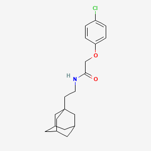 N-[2-(1-adamantyl)ethyl]-2-(4-chlorophenoxy)acetamide