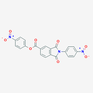 4-Nitrophenyl 2-{4-nitrophenyl}-1,3-dioxo-5-isoindolinecarboxylate